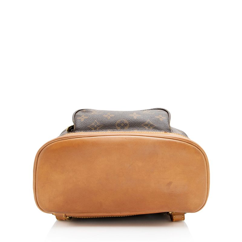 Louis Vuitton Vintage Monogram Canvas Montsouris MM Backpack (18990) - Image 4
