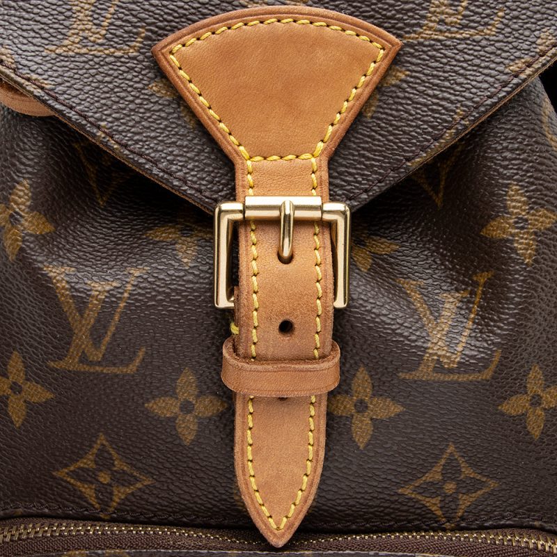 Louis Vuitton Vintage Monogram Canvas Montsouris MM Backpack (18990) - Image 9