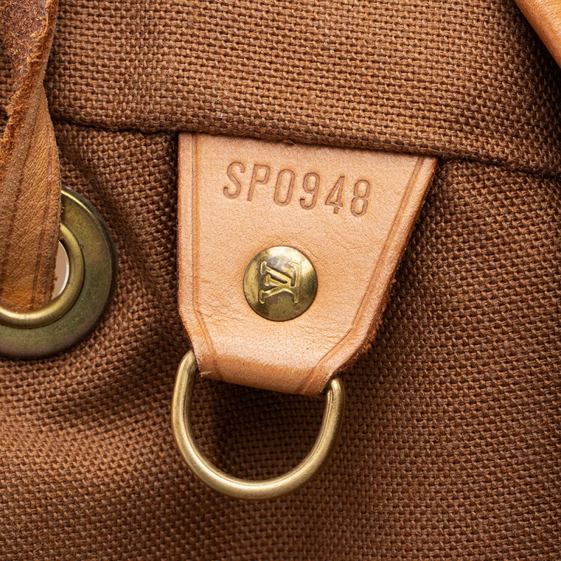 Louis Vuitton Vintage Monogram Canvas Montsouris MM Backpack (18990) - Image 6