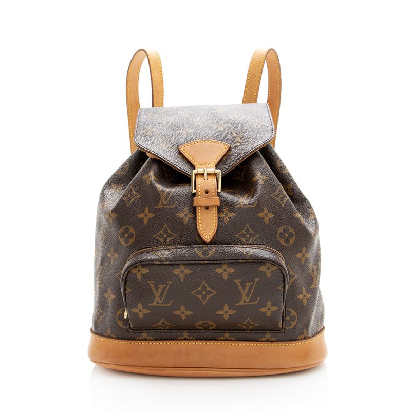 Louis Vuitton Vintage Monogram Canvas Montsouris MM Backpack (18990)