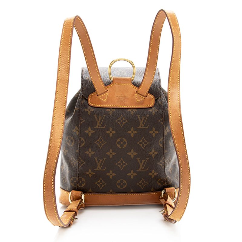 Louis Vuitton Vintage Monogram Canvas Montsouris MM Backpack (18913) - Image 3