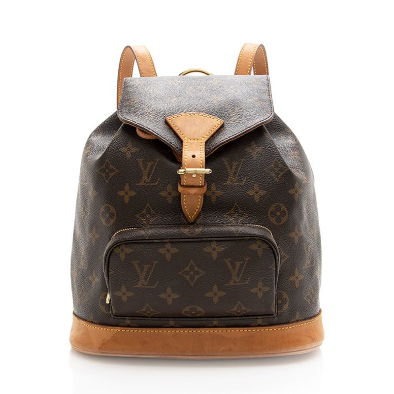 Louis Vuitton Vintage Monogram Canvas Montsouris MM Backpack (18913)