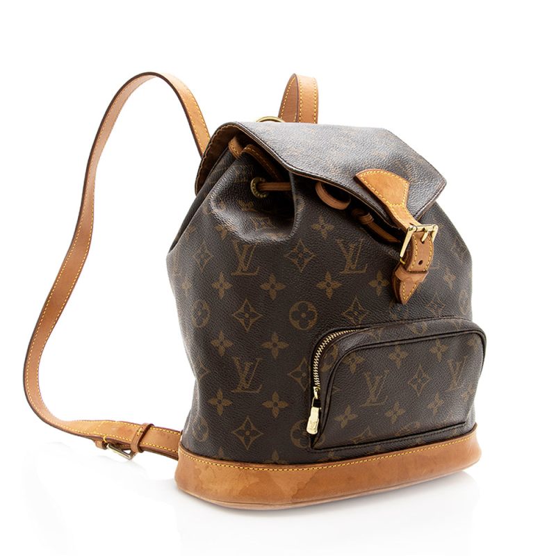 Louis Vuitton Vintage Monogram Canvas Montsouris MM Backpack (18913) - Image 2