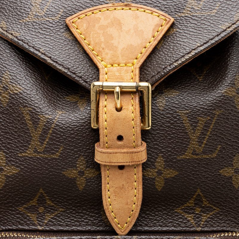 Louis Vuitton Vintage Monogram Canvas Montsouris MM Backpack (19011) - Image 9