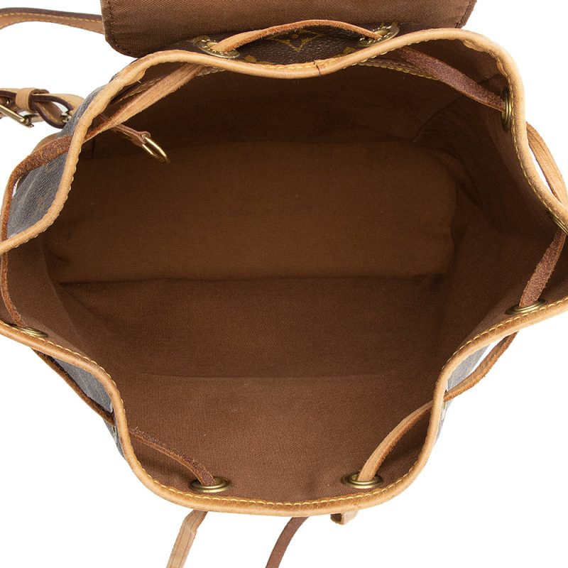 Louis Vuitton Vintage Monogram Canvas Montsouris MM Backpack (19011) - Image 7