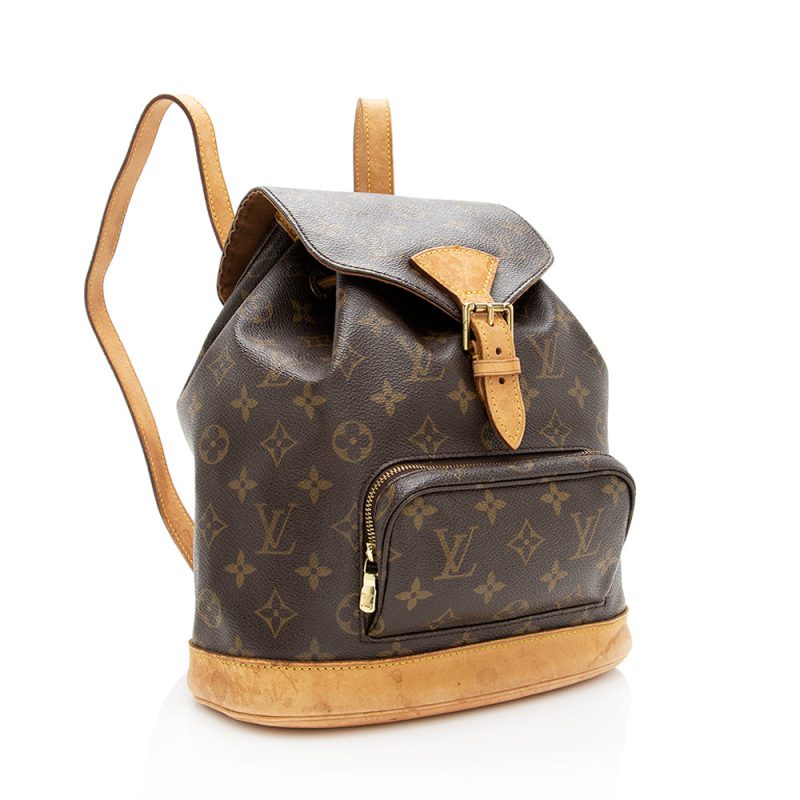Louis Vuitton Vintage Monogram Canvas Montsouris MM Backpack (19011) - Image 2