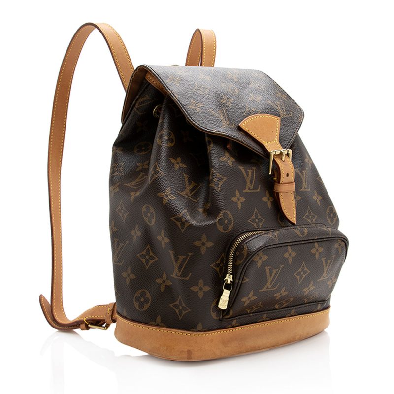 Louis Vuitton Vintage Monogram Canvas Montsouris MM Backpack (21304) - Image 2