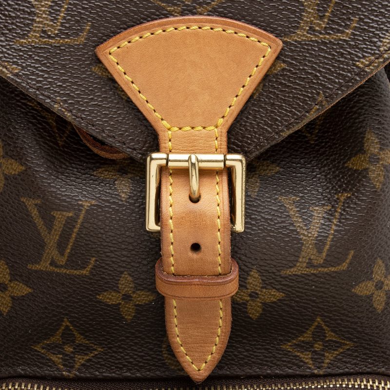 Louis Vuitton Vintage Monogram Canvas Montsouris MM Backpack (22354) - Image 9