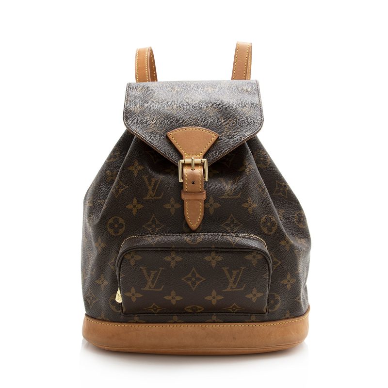 Louis Vuitton Vintage Monogram Canvas Montsouris MM Backpack (22354)