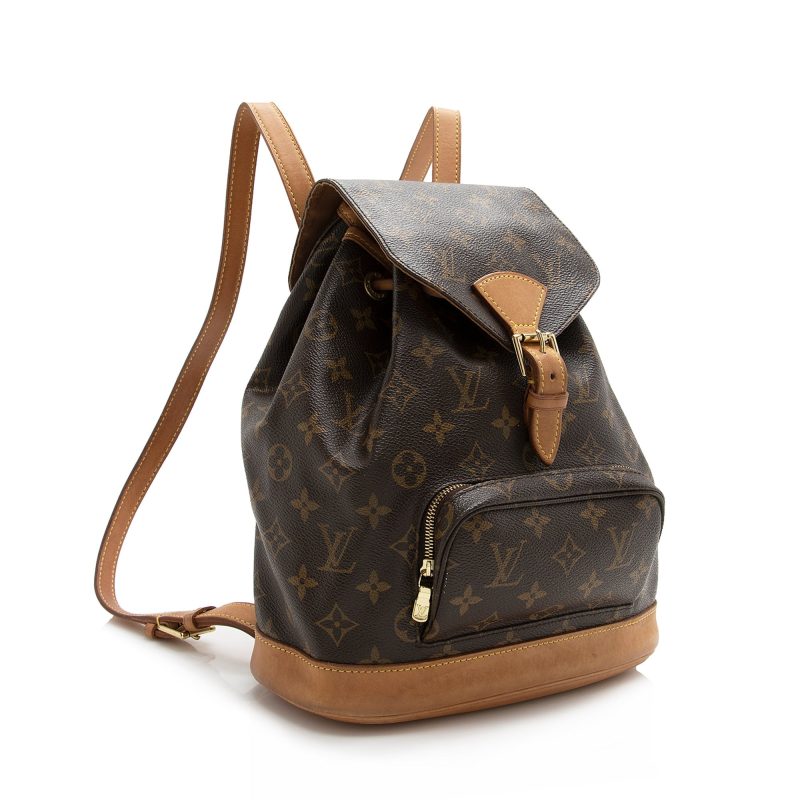 Louis Vuitton Vintage Monogram Canvas Montsouris MM Backpack (22354) - Image 2