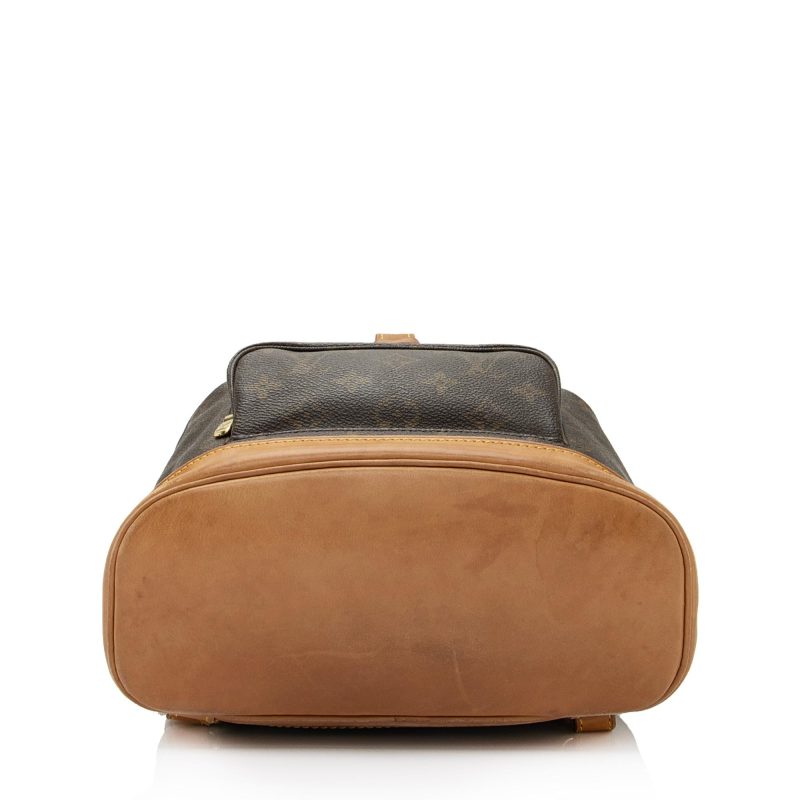 Louis Vuitton Vintage Monogram Canvas Montsouris MM Backpack (KhKN2W) - Image 4