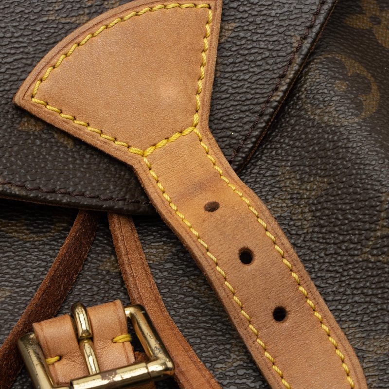 Louis Vuitton Vintage Monogram Canvas Montsouris MM Backpack (KhKN2W) - Image 10