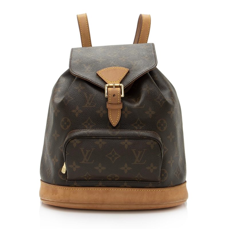 Louis Vuitton Vintage Monogram Canvas Montsouris MM Backpack (KhKN2W)