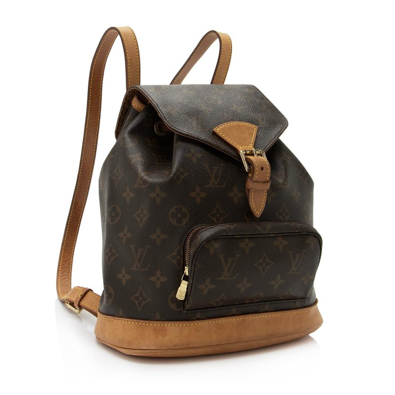 Louis Vuitton Vintage Monogram Canvas Montsouris MM Backpack (KhKN2W) - Image 2
