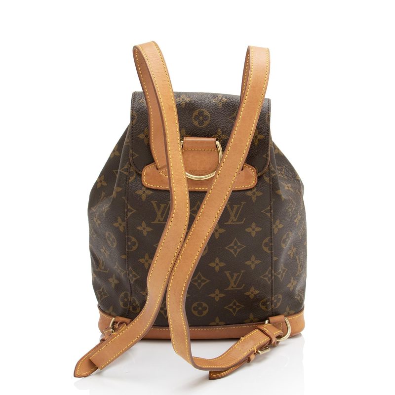 Louis Vuitton Vintage Monogram Canvas Montsouris MM Backpack (sThgs4) - Image 3