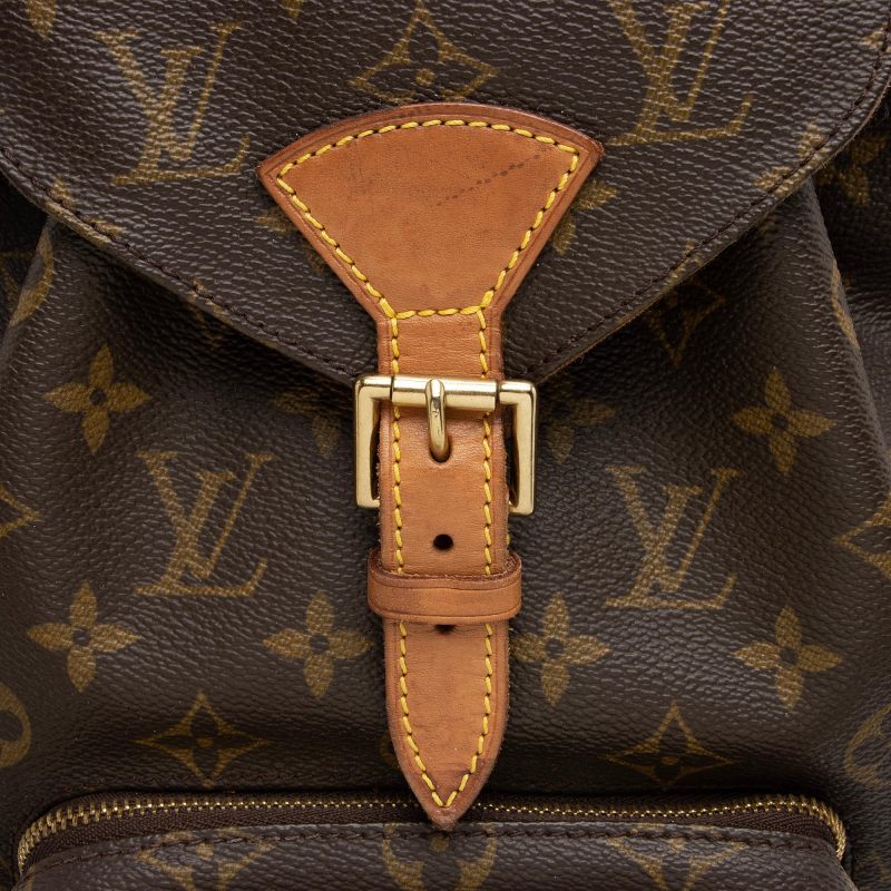 Louis Vuitton Vintage Monogram Canvas Montsouris MM Backpack (sThgs4) - Image 9
