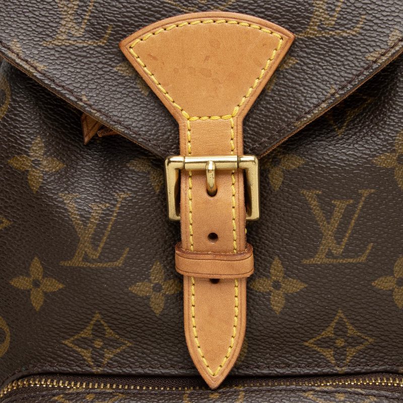 Louis Vuitton Vintage Monogram Canvas Montsouris MM Backpack (VoIk07) - Image 9