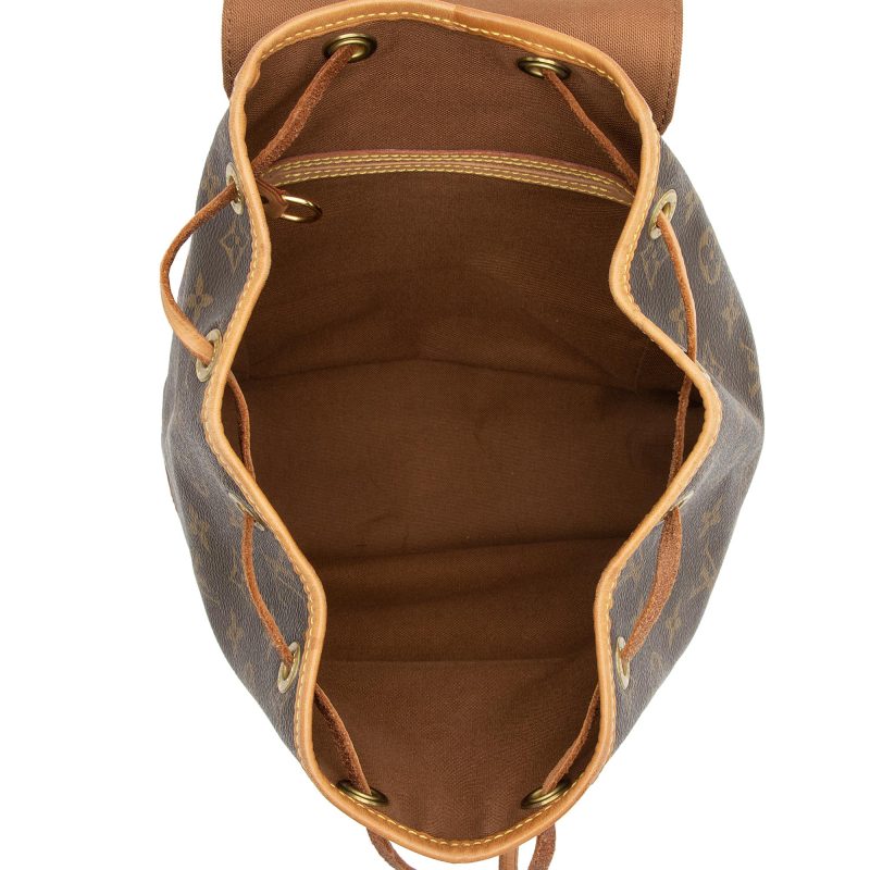 Louis Vuitton Vintage Monogram Canvas Montsouris MM Backpack (VoIk07) - Image 7