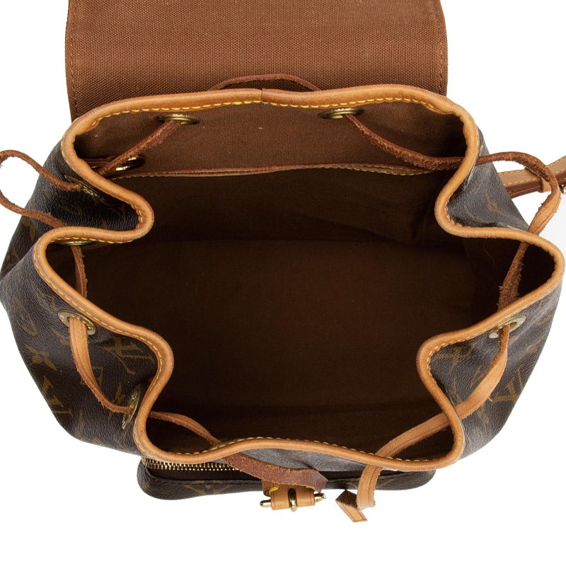 Louis Vuitton Vintage Monogram Canvas Montsouris MM Backpack (PqfA4Z) - Image 7