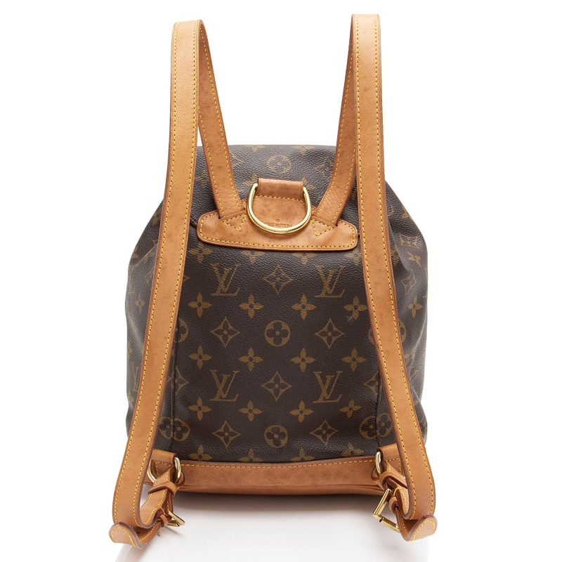 Louis Vuitton Vintage Monogram Canvas Montsouris MM Backpack (VG4QHQ) - Image 3