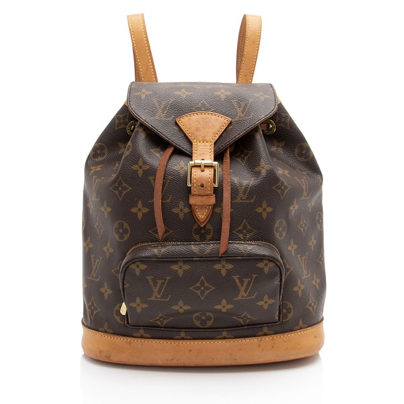 Louis Vuitton Vintage Monogram Canvas Montsouris MM Backpack (VG4QHQ)