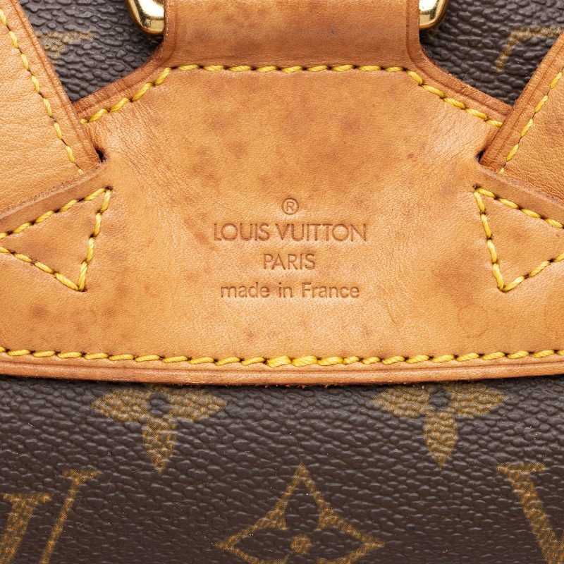 Louis Vuitton Vintage Monogram Canvas Montsouris MM Backpack (VG4QHQ) - Image 8