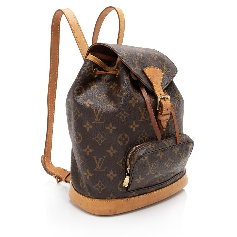 Louis Vuitton Vintage Monogram Canvas Montsouris MM Backpack (VG4QHQ) - Image 2