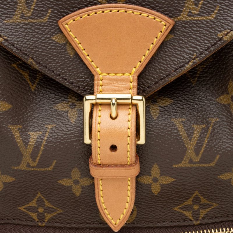 Louis Vuitton Vintage Monogram Canvas Montsouris MM Backpack (fLlzLX) - Image 9