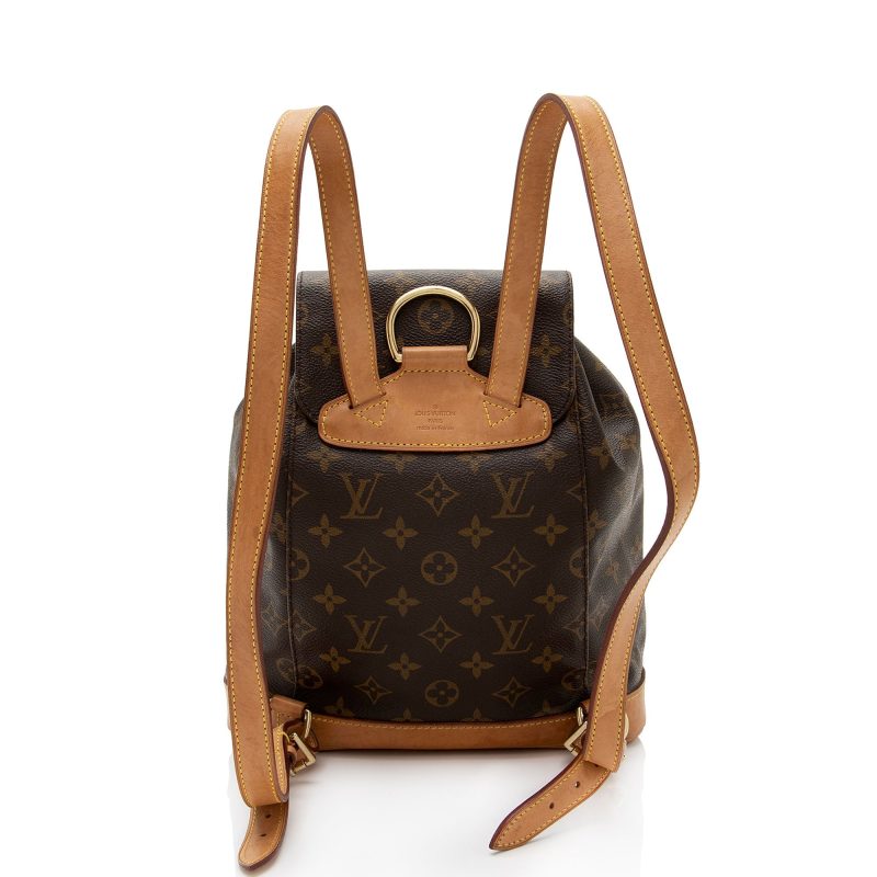 Louis Vuitton Vintage Monogram Canvas Montsouris MM Backpack (TshViZ) - Image 3