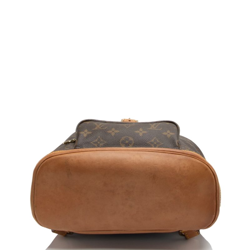 Louis Vuitton Vintage Monogram Canvas Montsouris MM Backpack (Kty1Tv) - Image 4