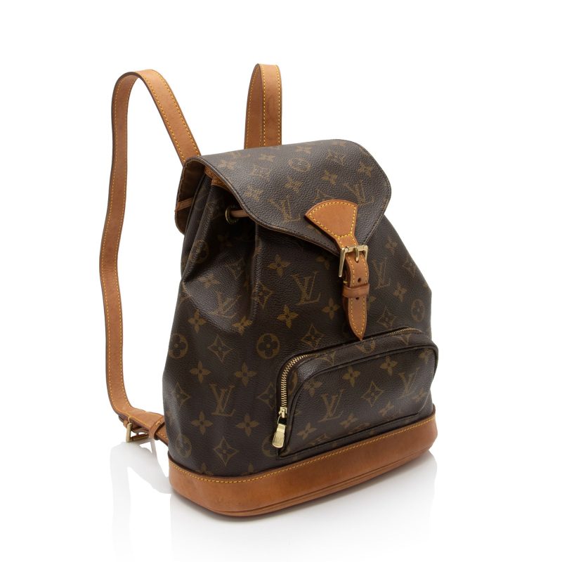 Louis Vuitton Vintage Monogram Canvas Montsouris MM Backpack (Kty1Tv) - Image 2
