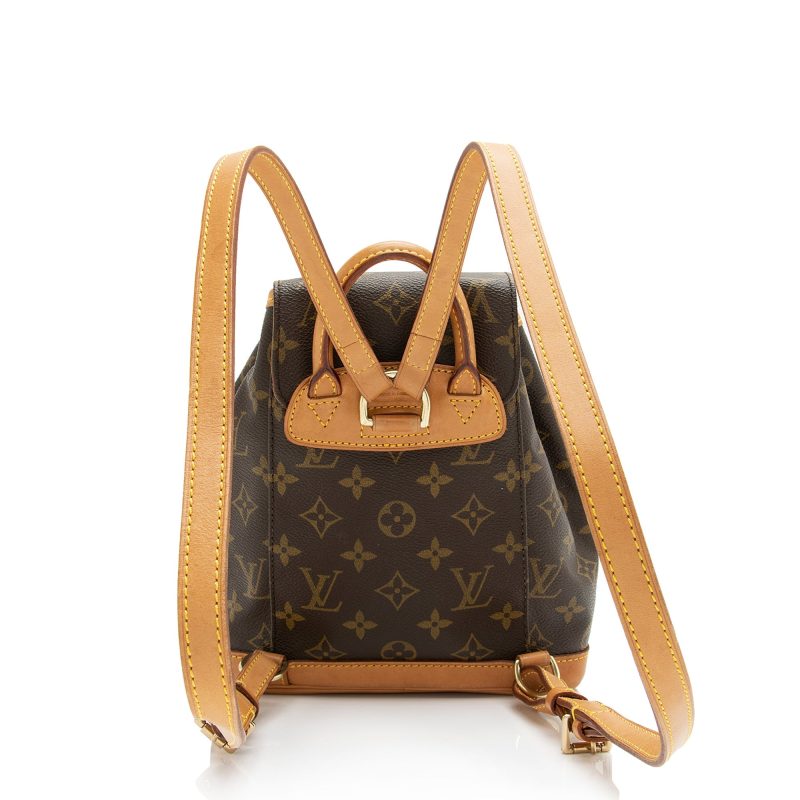Louis Vuitton Vintage Monogram Canvas Montsouris PM Backpack (23758) - Image 3
