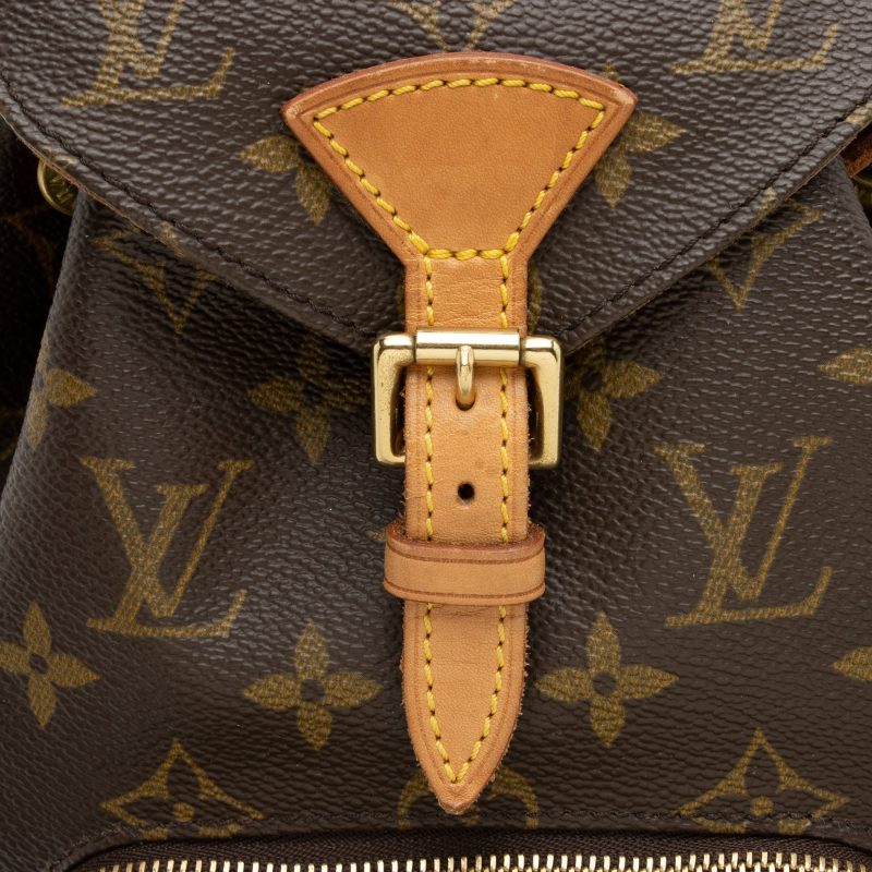 Louis Vuitton Vintage Monogram Canvas Montsouris PM Backpack (23758) - Image 9