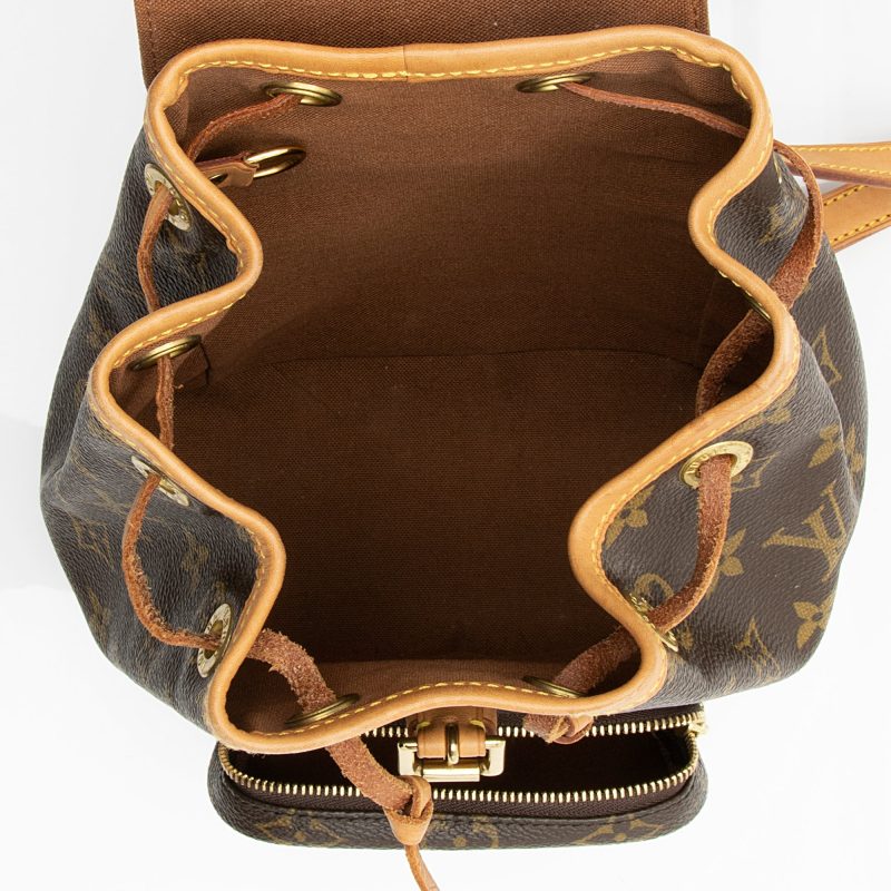 Louis Vuitton Vintage Monogram Canvas Montsouris PM Backpack (23758) - Image 7