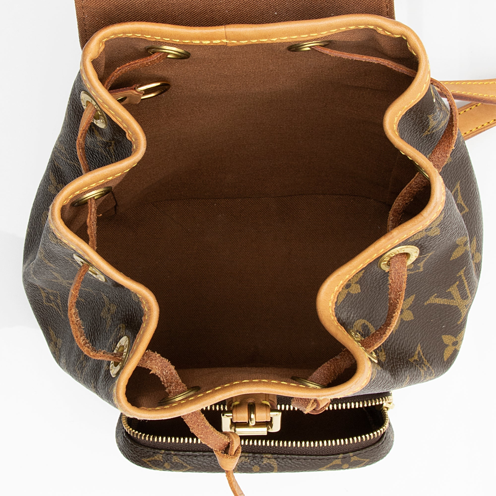 Louis Vuitton Vintage Monogram Canvas Montsouris PM Backpack (23758) - Image 7