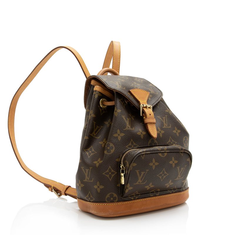 Louis Vuitton Vintage Monogram Canvas Montsouris PM Backpack (23758) - Image 2