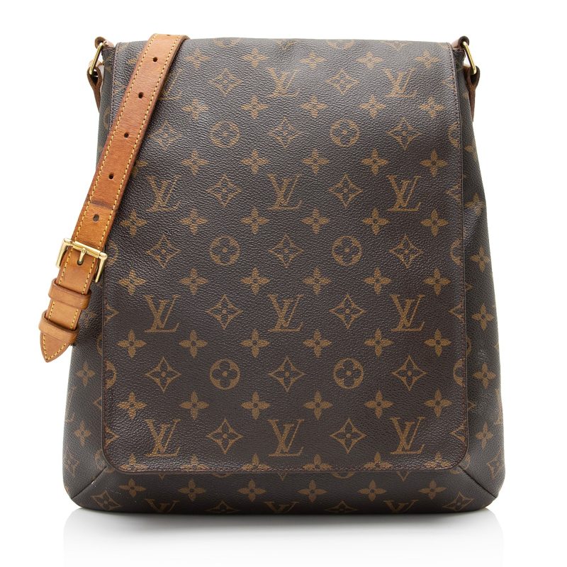 Louis Vuitton Vintage Monogram Canvas Musette Salsa GM Shoulder Bag (fNQlsd)