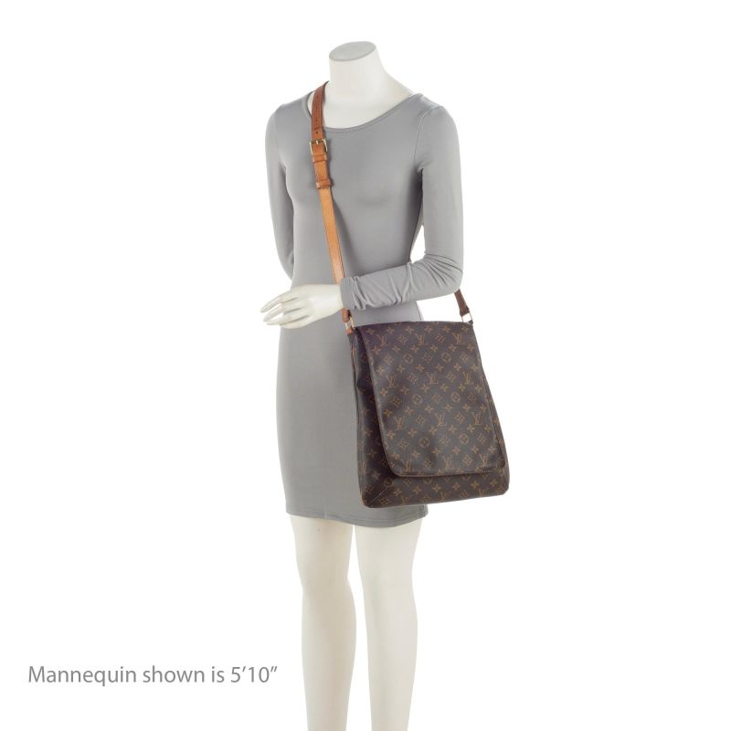 Louis Vuitton Vintage Monogram Canvas Musette Salsa GM Shoulder Bag (P6budw) - Image 5