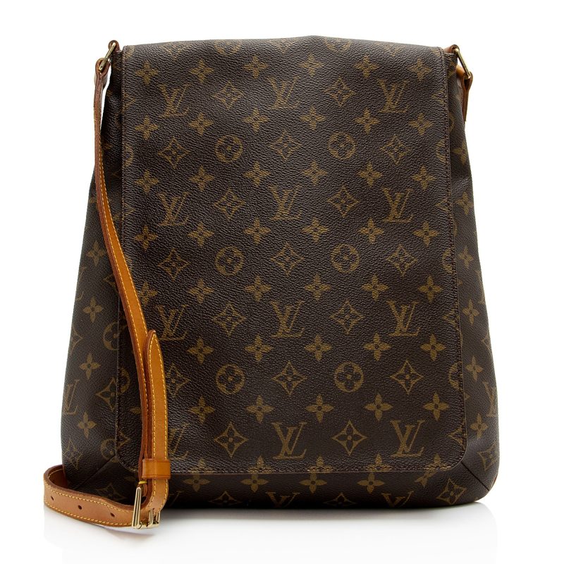 Louis Vuitton Vintage Monogram Canvas Musette Salsa GM Shoulder Bag (pOSz6A)