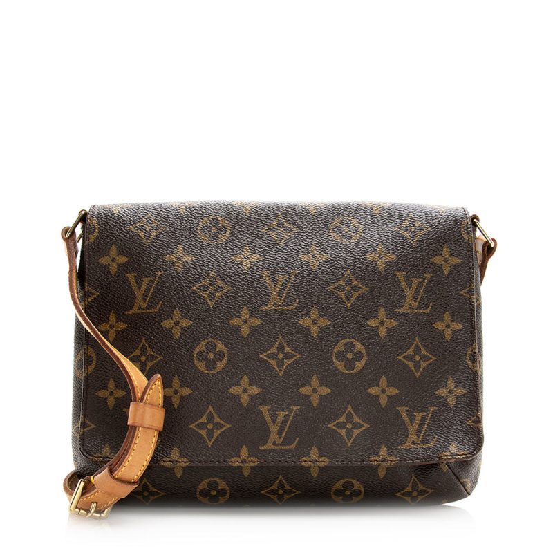 Louis Vuitton Vintage Monogram Canvas Musette Tango Shoulder Bag (20339)