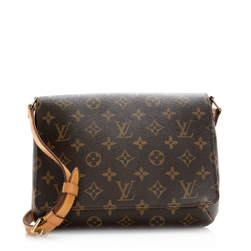 Louis Vuitton Vintage Monogram Canvas Musette Tango Shoulder Bag (20340)