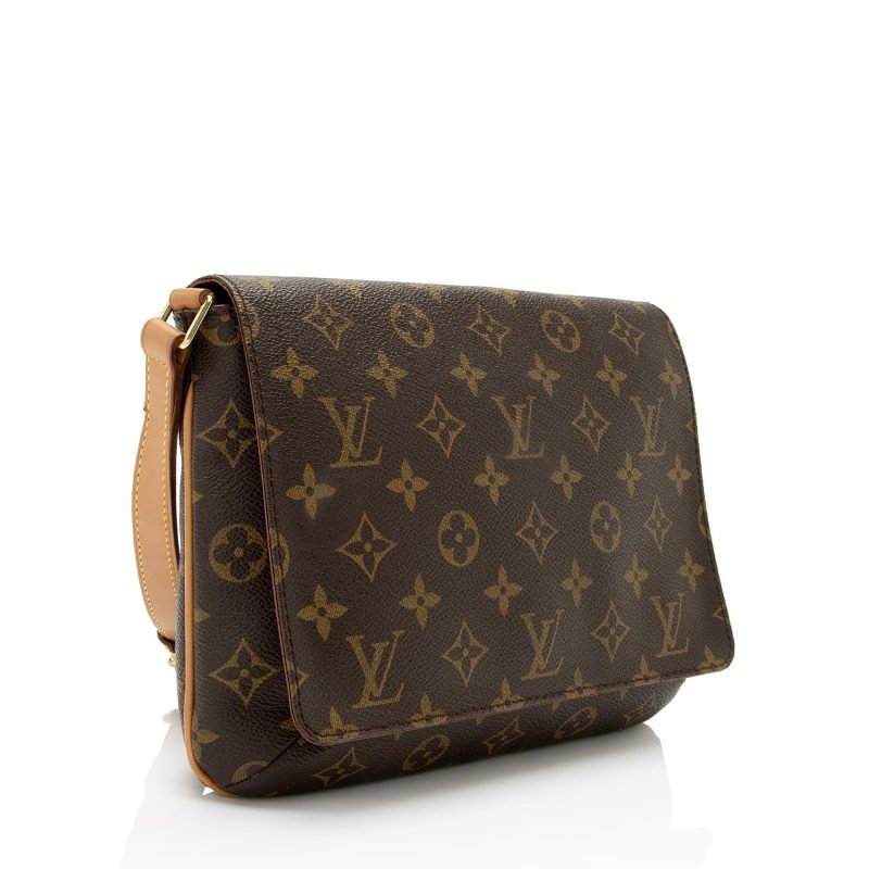Louis Vuitton Vintage Monogram Canvas Musette Tango Shoulder Bag (YLN5hB) - Image 2