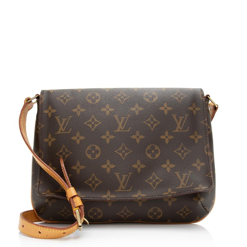 Louis Vuitton Vintage Monogram Canvas Musette Tango Shoulder Bag (xpJIA1)