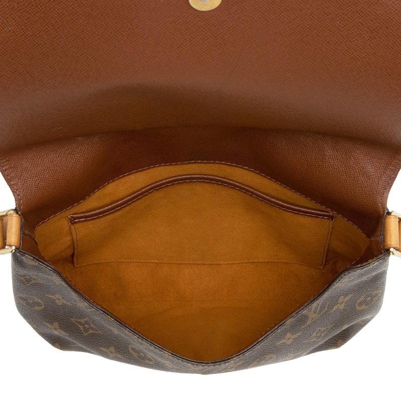Louis Vuitton Vintage Monogram Canvas Musette Tango Shoulder Bag (xSc04e) - Image 7