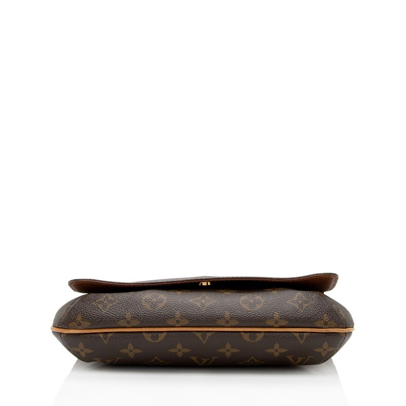 Louis Vuitton Vintage Monogram Canvas Musette Tango Shoulder Bag (SAbBw1) - Image 4
