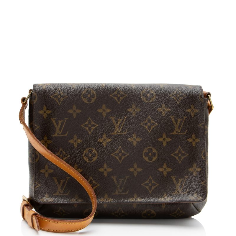 Louis Vuitton Vintage Monogram Canvas Musette Tango Shoulder Bag (fTteXX)