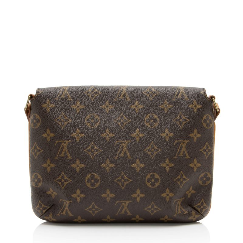 Louis Vuitton Vintage Monogram Canvas Musette Tango Shoulder Bag (1tVxAu) - Image 3