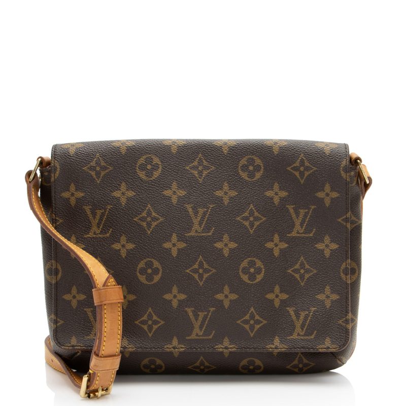 Louis Vuitton Vintage Monogram Canvas Musette Tango Shoulder Bag (1tVxAu)