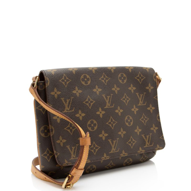 Louis Vuitton Vintage Monogram Canvas Musette Tango Shoulder Bag (1tVxAu) - Image 2