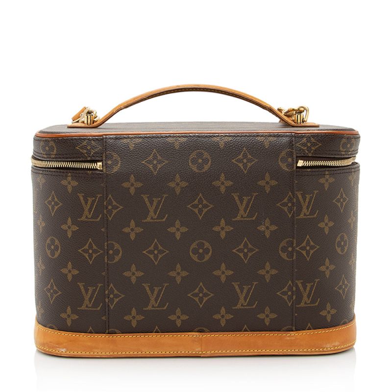 Louis Vuitton Vintage Monogram Canvas Nice Beauty Case (21409) - Image 3